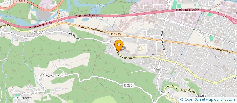 localisation de l'entreprise MPGD  MARNAZ