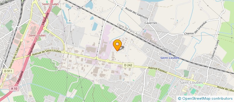localisation de l'entreprise MPGK PROMOTION à SAINT-LOUBES
