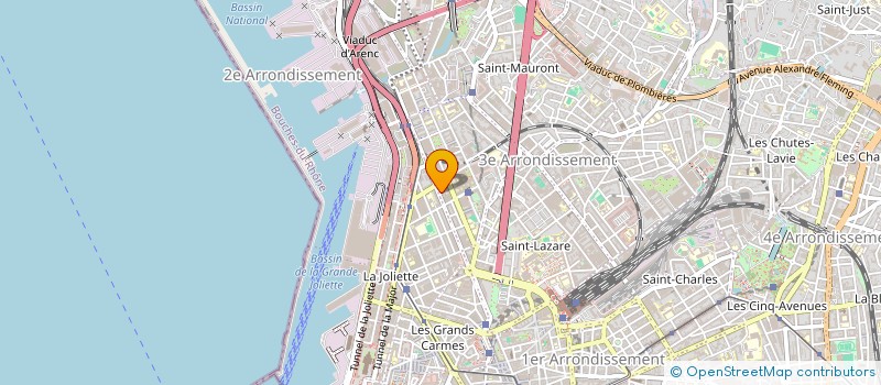 localisation de l'entreprise MPGR  MARSEILLE