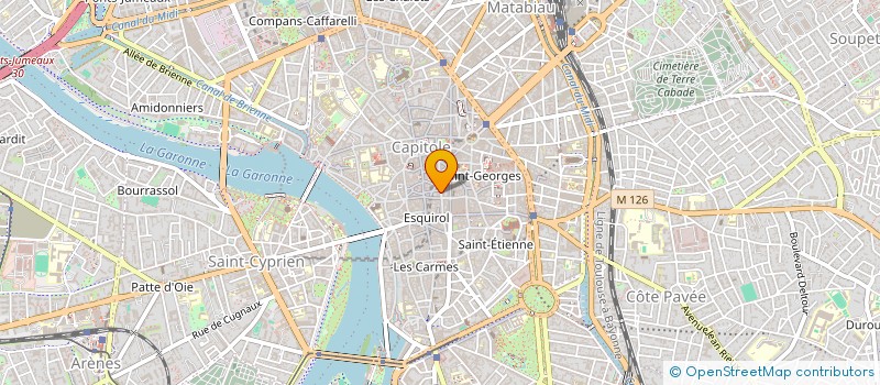 localisation de l'entreprise MPGV CONSEIL  TOULOUSE