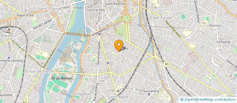 localisation de l'entreprise MPH  TOULOUSE