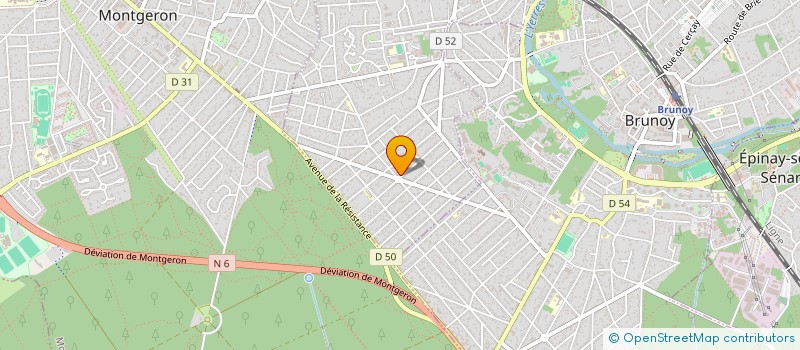 localisation de l'entreprise MPH  YERRES