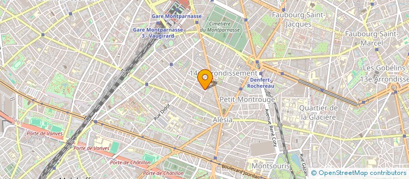 localisation de l'entreprise MPH  PARIS