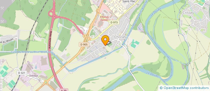 localisation de l'entreprise MPH  CHOISEY