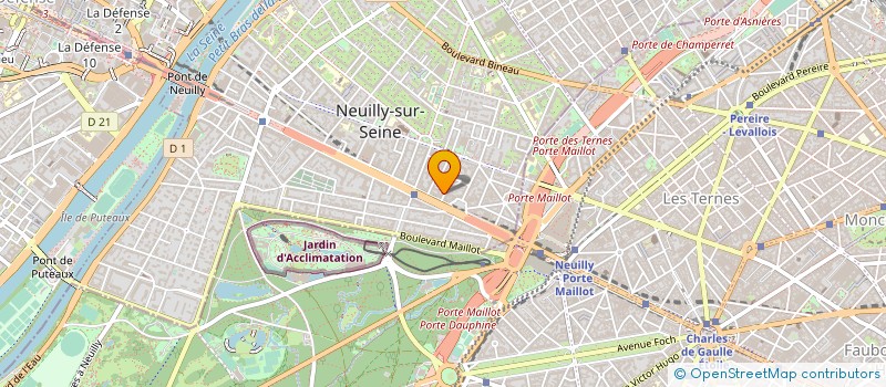 localisation de l'entreprise MPH CONSEIL &PATRIMOINE à NEUILLY-SUR-SEINE