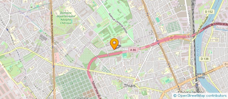 localisation de l'entreprise MPH CONSULTING à THIAIS