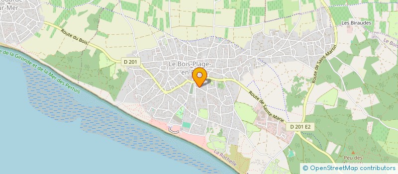 localisation de l'entreprise MPH DISTRIBUTION à LE BOIS-PLAGE-EN-RE