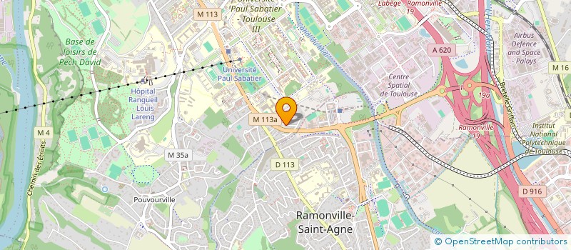 localisation de l'entreprise MPH INVESTISSEMENT à TOULOUSE