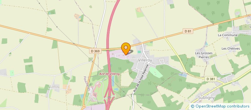 localisation de l'entreprise MPH SERVICES  SENS