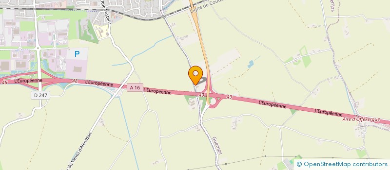 localisation de l'entreprise MPH62  GUEMPS