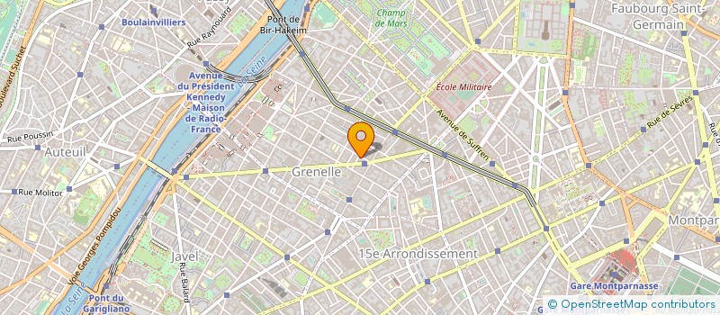 localisation de l'entreprise MPI à PARIS
