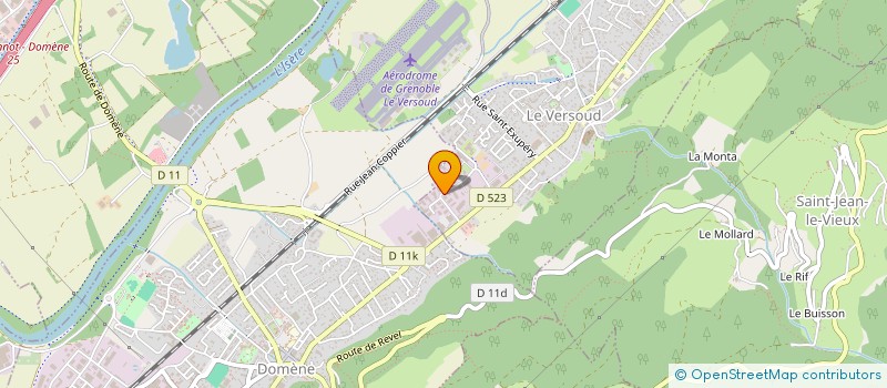 localisation de l'entreprise MPI à LE VERSOUD