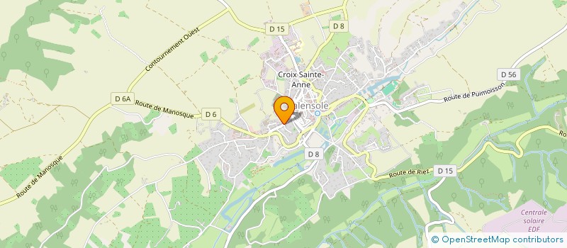 localisation de l'entreprise MPI à VALENSOLE