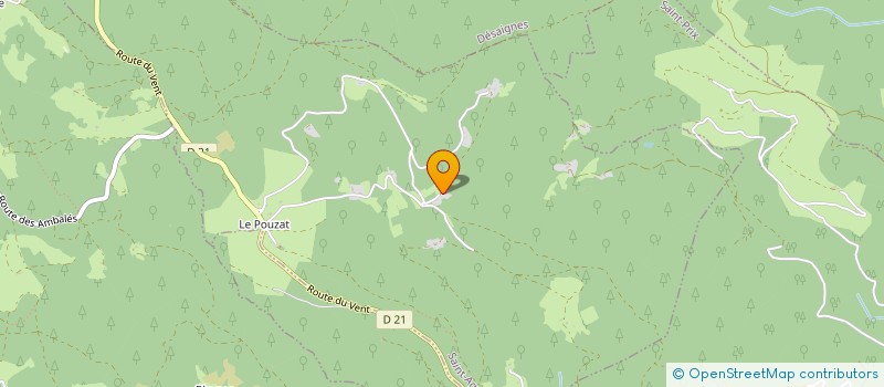 localisation de l'entreprise MPI  SAINT-AGREVE