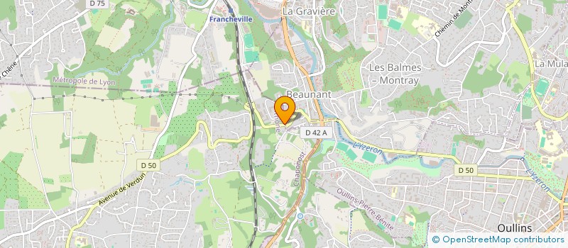 localisation de l'entreprise MPI-CONSULTING  CHAPONOST