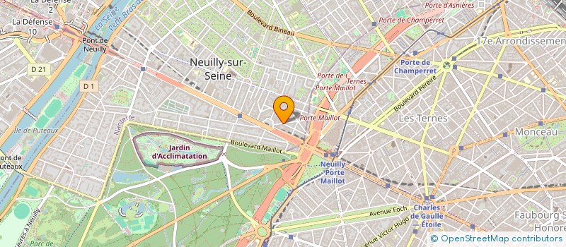 localisation de l'entreprise MPI MAT PAIE INDUS à NEUILLY-SUR-SEINE