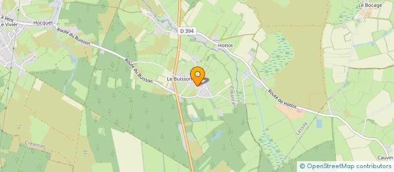 localisation de l'entreprise MPIM  CREANCES