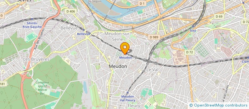localisation de l'entreprise MPIMM  MEUDON
