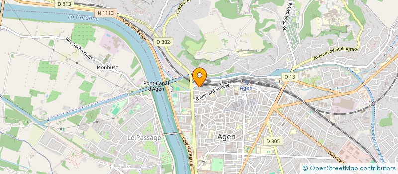 localisation de l'entreprise MPIMMO  AGEN