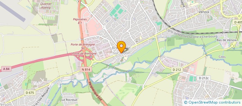 localisation de l'entreprise MPIZZA  BRETTEVILLE-SUR-ODON