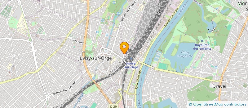 localisation de l'entreprise MPJ à JUVISY-SUR-ORGE