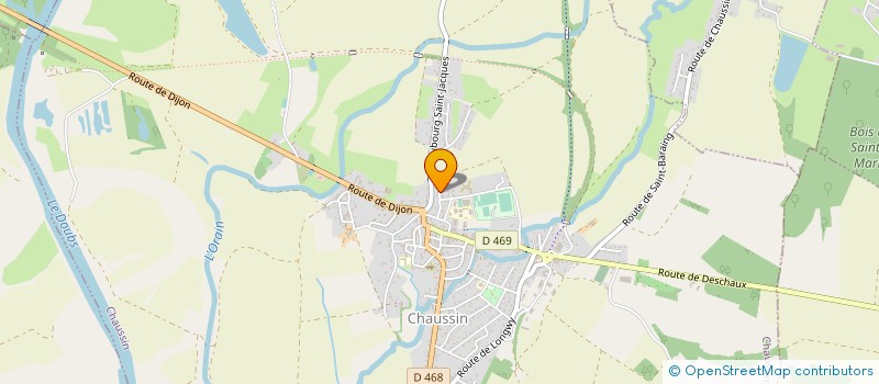 localisation de l'entreprise MPJ CONFORT  CHAUSSIN