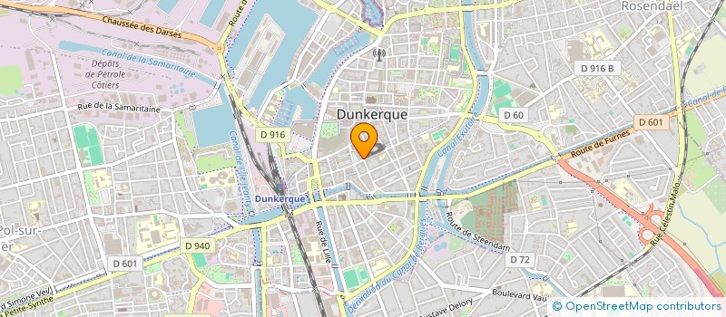 localisation de l'entreprise MPJ REPUBLIQUE à DUNKERQUE