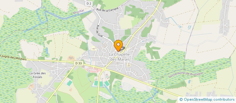 localisation de l'entreprise MPJC à LA CHAPELLE-DES-MARAIS