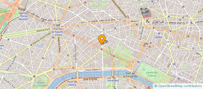 localisation de l'entreprise MPJC  PARIS