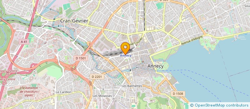 localisation de l'entreprise MPK à ANNECY