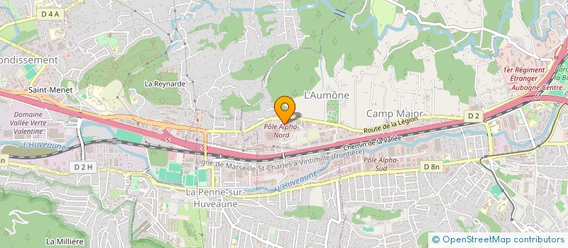 localisation de l'entreprise MPK - DISTRIBUTION à AUBAGNE