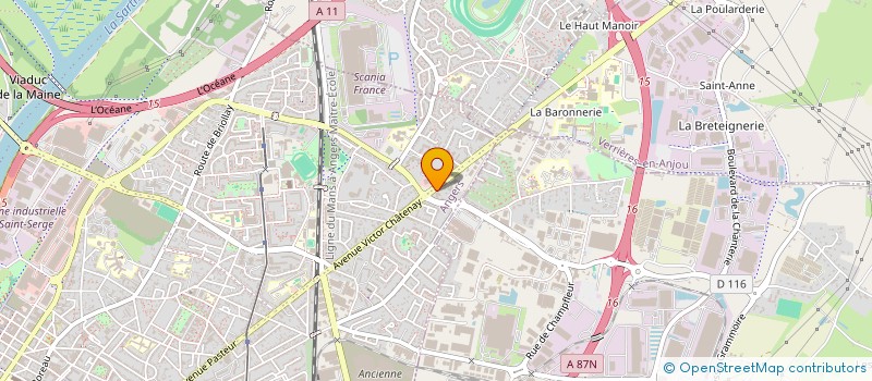 localisation de l'entreprise MPK SOLUTIONS  ANGERS