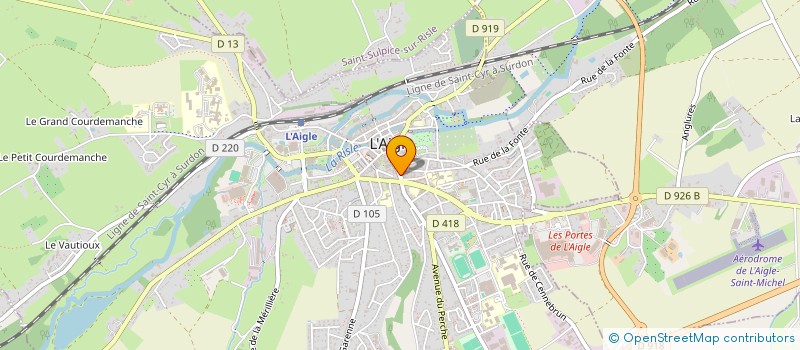 localisation de l'entreprise MPKR à L'AIGLE