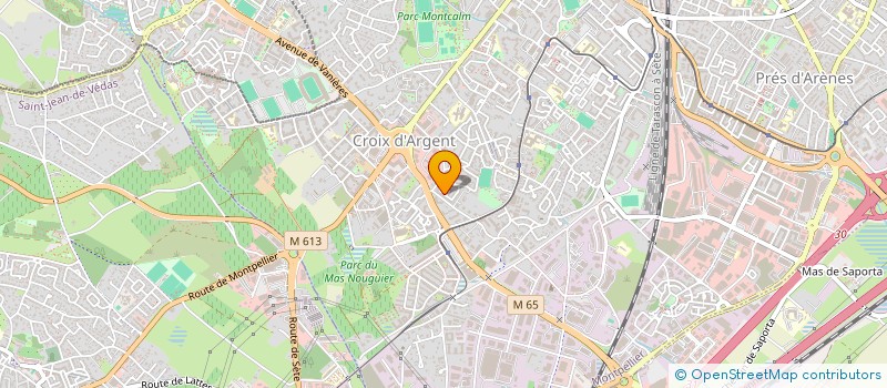 localisation de l'entreprise MPL à MONTPELLIER