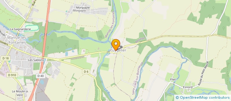 localisation de l'entreprise MPL à SAINT-CIERS-SUR-BONNIEURE