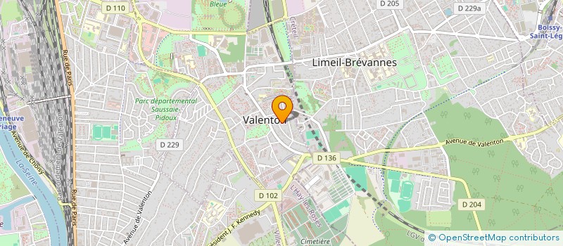 localisation de l'entreprise MPL à VALENTON