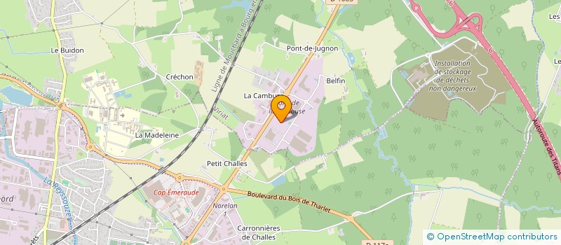 localisation de l'entreprise MPL FINANCE à VIRIAT