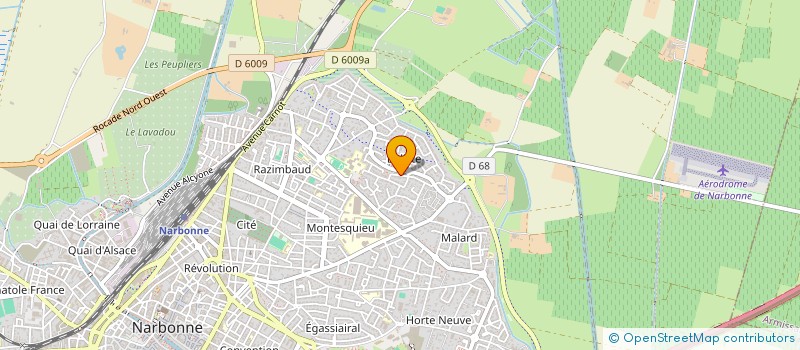localisation de l'entreprise MPL FINANCEMENT à NARBONNE
