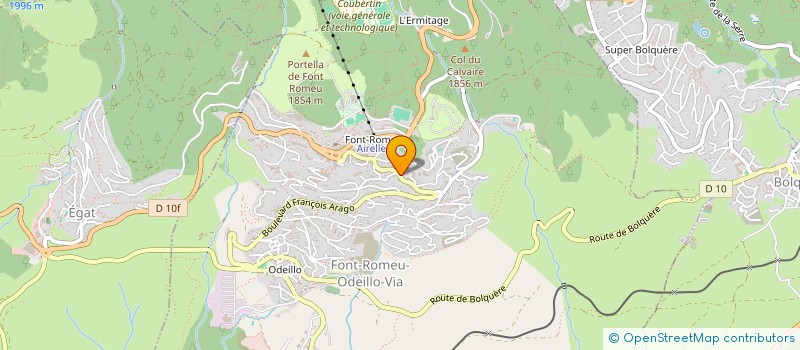 localisation de l'entreprise MPL SERVICES  FONT-ROMEU-ODEILLO-VIA