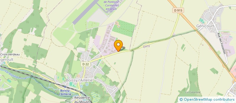 localisation de l'entreprise MPL95  BOISSY-L'AILLERIE