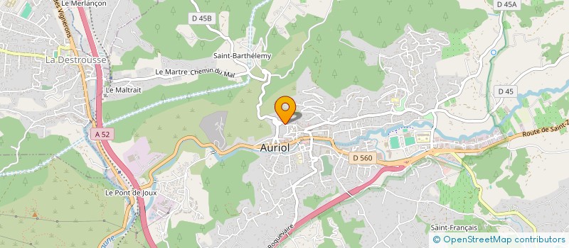 localisation de l'entreprise MPLC INVEST  AURIOL