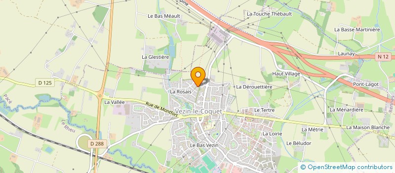 localisation de l'entreprise MPLJ  VEZIN-LE-COQUET