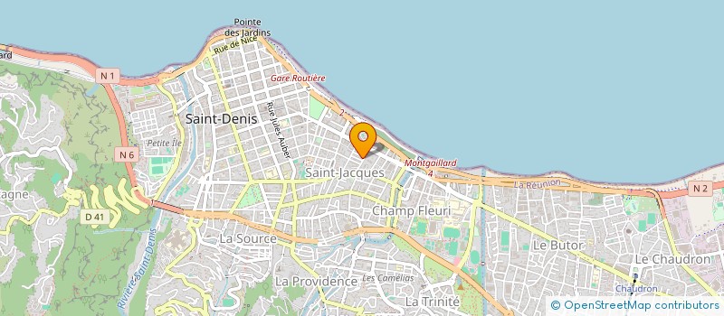 localisation de l'entreprise MPLR FORMATION  SAINT-DENIS