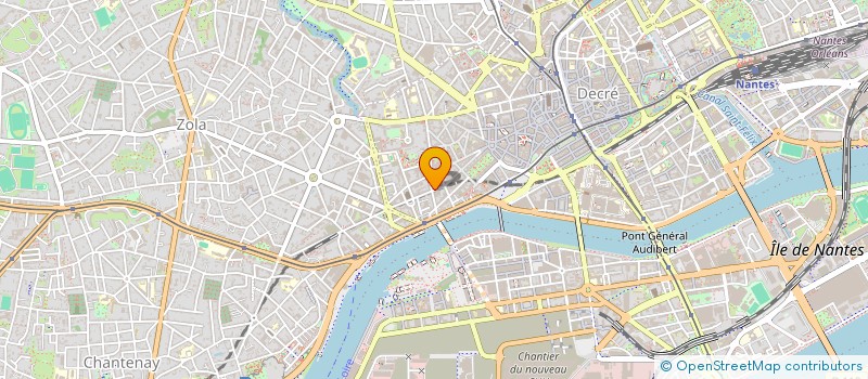 localisation de l'entreprise MPLUSF à NANTES