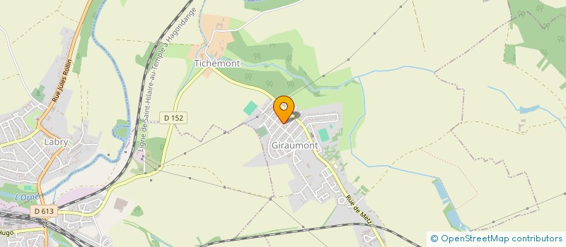 localisation de l'entreprise MPLV  GIRAUMONT