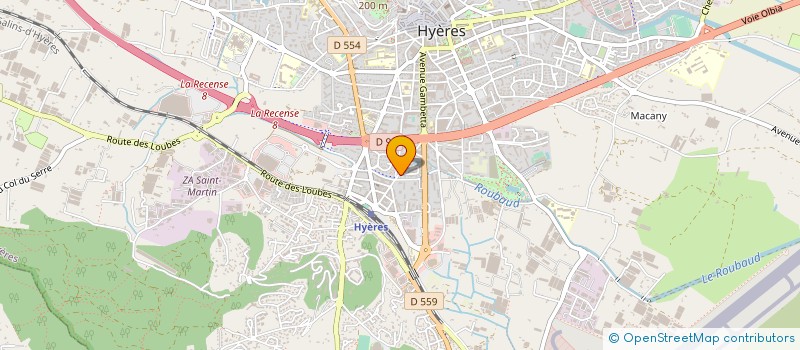 localisation de l'entreprise MPM à HYERES
