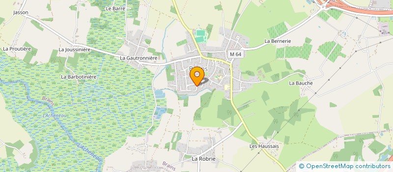 localisation de l'entreprise MPM  BRAINS