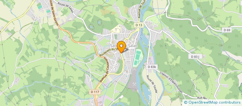 localisation de l'entreprise MPM à SALIES-DU-SALAT