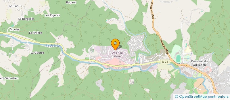 localisation de l'entreprise MPM  SAINTE-MAXIME