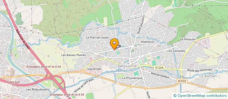 localisation de l'entreprise MPM  PELISSANNE